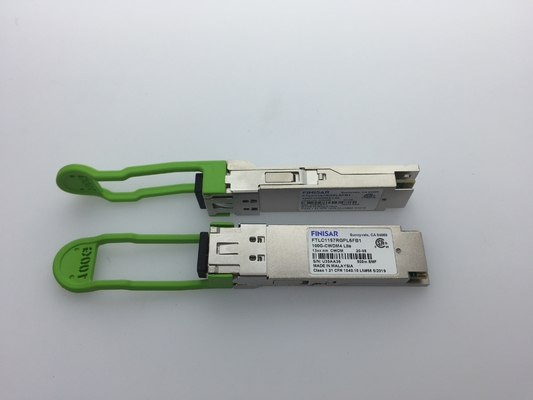 FTLC1156RDPL módulo óptico Finisar 100G-LR4 QSFP28 1310nm 10km