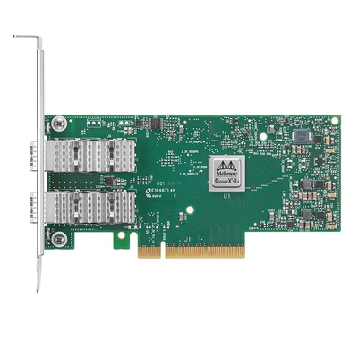 Mellanox ConnectX-6 25GbE Dual-Port SFP28 PCIe 4.0 X 8 MCX631102AN-ADAT Cartão de Adaptador com Alta Bracket Network Genre Product