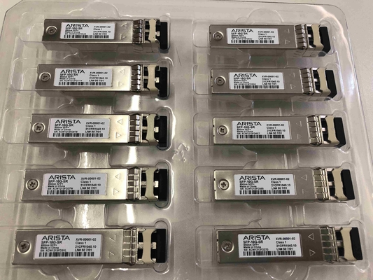 Arista SFP-10G-SR MINI GBIC 10Gb 850nm 300m CCTV Transceptor Equipamento de fibra óptica