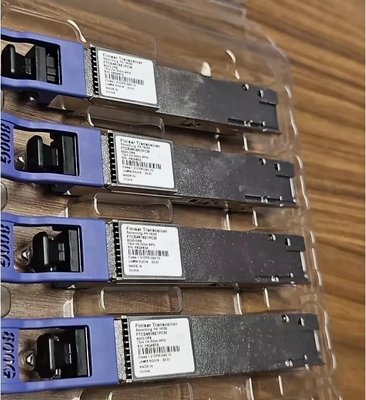 Módulos Ópticos Paralelos Finisar QSFP-DD-800G-DR8 500M SMF MPO16 para Switch de Rede 100G, Capacidade de 16 Núcleos, Taxa de Dados de 40G, 1310nm