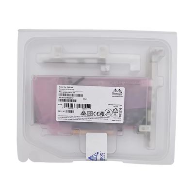 Mellanox Connectx-5 3.0x8 25Gbit Dual SFP28 PCIe Adaptador de Rede Cartão de Expansão suporte InfiniBand para AI Data Center