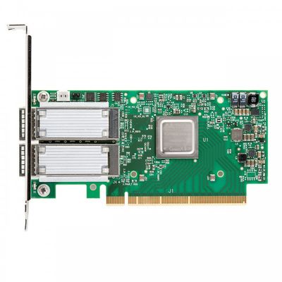 Placa de interface de rede Ethernet PCIe 3.0 X16 Interface Host EDR InfiniBand e 100GbE Dual Port QSFP28 Mellanox MCX556A-ECAT