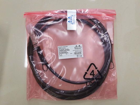 Cabo de Cobre de Conexão Direta Mellanox MCP1600-E003E26 InfiniBand EDR até 100Gb/s QSFP28 3m Preto 26AWG Equipamento de Fibra Óptica