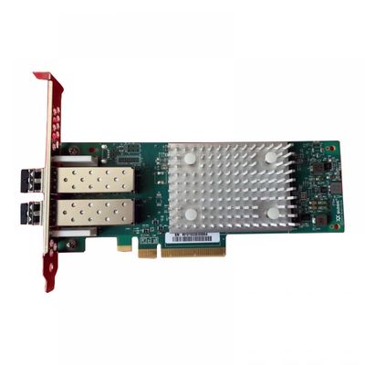 QLE2742-SR-CK Adaptador PCIe 3.0 de porta dupla SFP óptico SR 32GFC Equipamento Fibre Channel de 32 Gb