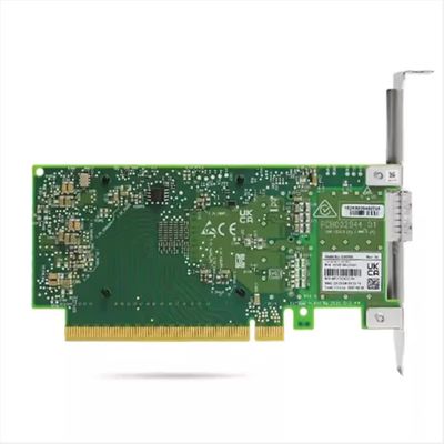 Adaptador de fibra óptica Mellanox MCX515A-CCUT QSFP28 ConnectX-5 Single-Port para Ethernet 4G, suporte alto