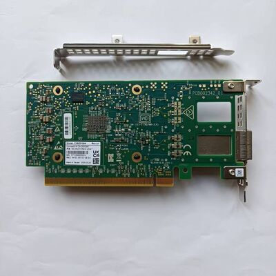 Mellanox MCX623105AN-VDAT ConnectX-6 200GbE Cartão de rede de canal de fibra SFP56 de porta única para centro de dados PCIe sem fio interno