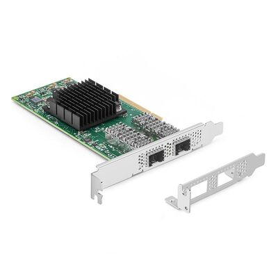 Mellanox MCX653106A-HDAT Adaptador de Fibra Óptica QSFP56 de Porta Dupla 40G para Ethernet 40G com Garantia de 1 Ano