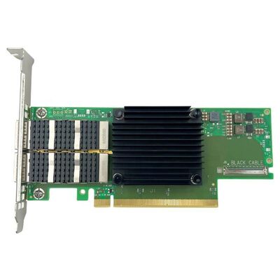 NVIDIA ConnectX-6 Série Ethernet Adaptador MCX653106A-EFAT PCIe4.0 X16 Porta interna dupla 100Gb/s QSFP56 Servidor Stock