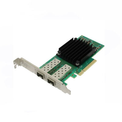 Mellanox MCX651105A-EDAT Connect-6 VPI 100Gigabit Optical Fiber PCI 3.0 X16 Adaptador de Rede Ethernet para Servidor, Estoque