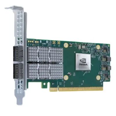 NVIDIA Connect-6 VPI série MCX654106A-HCAT Ethernet Network Interface Card PCIe 3.0x16 Dual Port 200Gb/s Servidor QSFP56