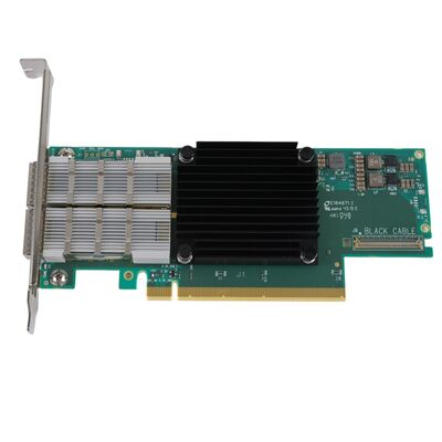 Novo Mellanox MCX654106A-HCAT Connect-6 Dual-Port SFP56 200GbE Carteira de Rede para Data Center PCIe Servidor Interno Sem Fio