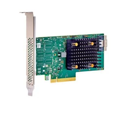 Broadcom usou MegaRaid 9560-8i/16i Raid Card 8/16 Portos SCSI SAS/SATA/Nvme Controlador interno de armazenamento do servidor PCIE