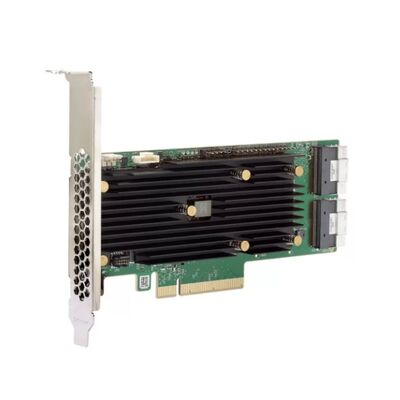 Broadcom usou MegaRaid 9560-8i/16i Raid Card 8/16 Portos SCSI SAS/SATA/Nvme Controlador interno de armazenamento do servidor PCIE