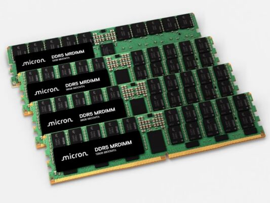 Micron MTC40F204WS1RC64BC1 96GB DDR5 6400MT/s RDIMM ECC Server Memory RAM for Data Center