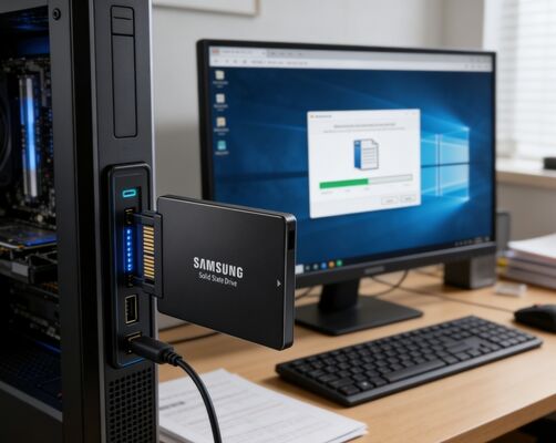 Samsung MZQLB7T6HALA-00W07 7.68TB PCIe 3.0 NVMe U.2 Enterprise SSD para Centro de Dados de Servidores