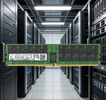 Memória RAM de Servidor Samsung M321R8GA0PB0-CWMCJ 64GB DDR5 5600MT/s (PC5-44800) ECC RDIMM 2Rx4 1.1V