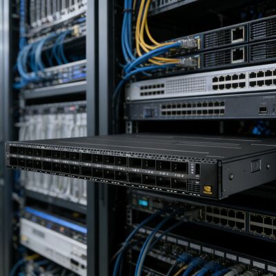 NVIDIA MQM9790-NS2R NVIDIA 400G NDR InfiniBand Switch de rede não gerenciado