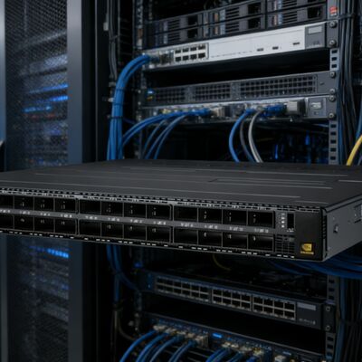 NVIDIA MQM9790-NS2R NVIDIA 400G NDR InfiniBand Switch de rede não gerenciado