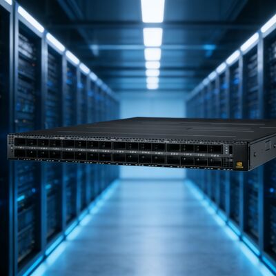 NVIDIA MQM9790-NS2R NVIDIA 400G NDR InfiniBand Switch de rede não gerenciado