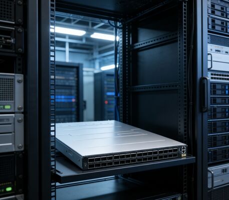 Switch InfiniBand NVIDIA MQM9790-NS2R Quantum-2 de 64 portas NDR 400Gb/s
