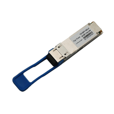 QSFP-40G-LR4-S compatível 40GBASE-LR4 QSFP+ 1310NM 10KM SMF LC frente e verso