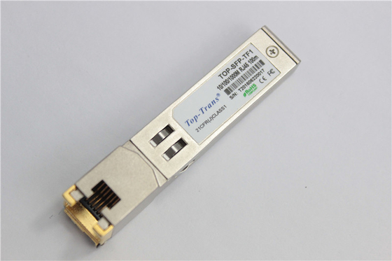 Transceptor ótico de SFP do cobre compatível de FCLF8522P2BTL 100m Gen2 RJ-45