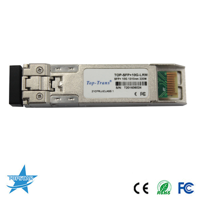 10G módulo ótico ótico do transceptor 220M MMF 1310nm SFP+ da base LRM