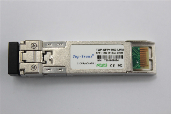 10G módulo ótico ótico do transceptor 220M MMF 1310nm SFP+ da base LRM