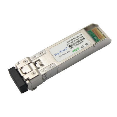 Módulo frente e verso do transceptor do LC MMF do módulo 1310nm ótico de SFP-10G-LR 10KM