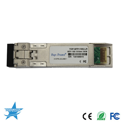 Módulo frente e verso do transceptor do LC MMF do módulo 1310nm ótico de SFP-10G-LR 10KM