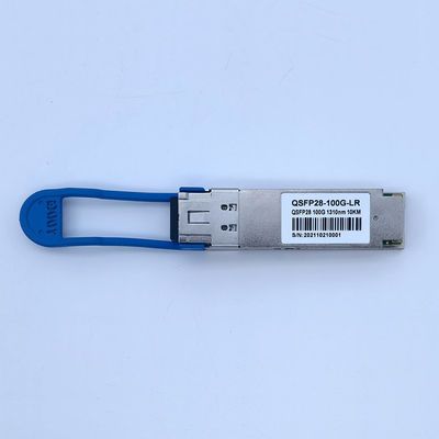 Taxa de dados dupla LWDM4 do módulo de receptor da fibra ótica de QSFP28 OTU4 100Gbps 112Gbps 10KM LR4 SMF