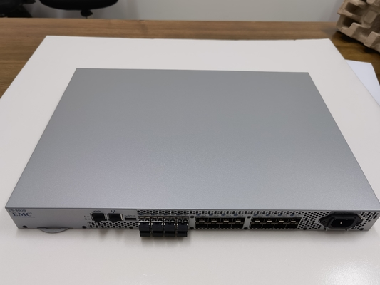 24 interruptores portuários DS-300B do SAN de brocado da compatibilidade eletrónica de 8G DELL para Connectrix B