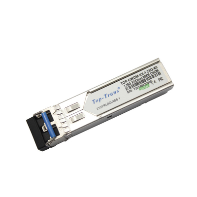 modo dos ethernet rápidos do conector 80Km do LC da fibra ótica do módulo do transceptor de 1.25g SFP único