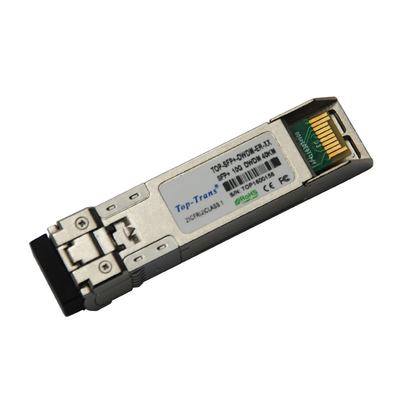 Transceptor da fibra do único modo do módulo 40KM DWDM de EML 10G Smf Sfp