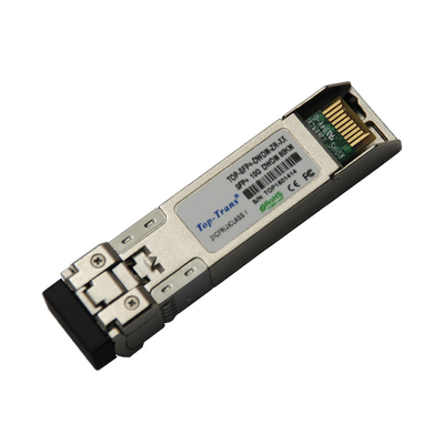 Modelo LC Connector do módulo 10G de SFP da fibra ótica de DWDM 80KM único