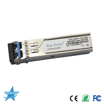 Transceptor ótico 20km 1310nm 3.3V multimodo de Esfp 1G SFP