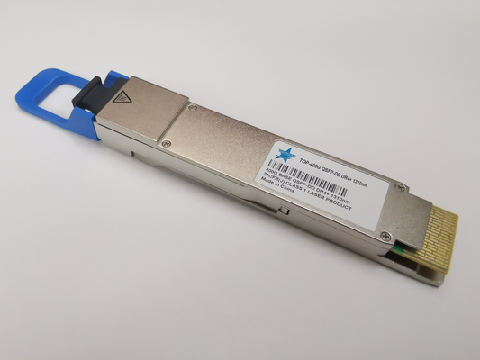 Conector do transceptor 400G 2km DR4+ MPO da fibra ótica de QSFP-DD MSA