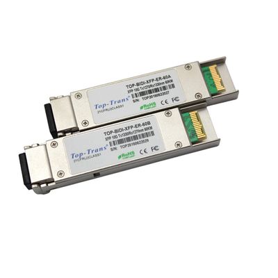 solução de rede do módulo 1270nm R1330nm de 60km BIDI 10G SMF SFP