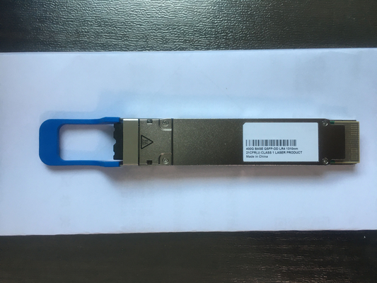 Conector ótico dos módulos 400GBASE-LR8 10km NRZ LC do alojamento 400G de QSFP-DD
