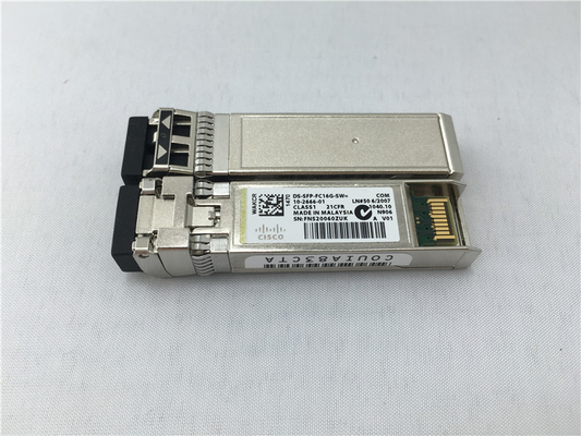 Canal SFP+ da fibra do módulo 16Gbps de DS-SFP-FC16G-SW Cisco SFP