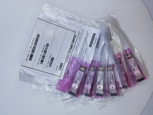 Os DOM frente e verso do módulo 10GBASE-LR SFP+ 1310nm 10km do LC SMF 10G SFP