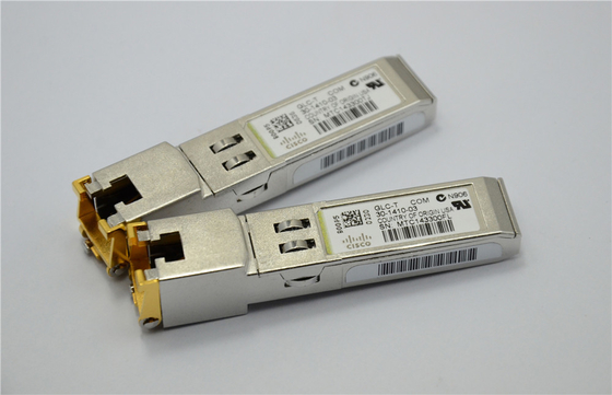 Transceptor 1000base T 100M das redes GLC-T do cobre de Cisco SFP 1G