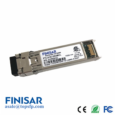 Transceptor ótico 10G SFP 1550nm SMF de FTLX1671D3BCL Finisar