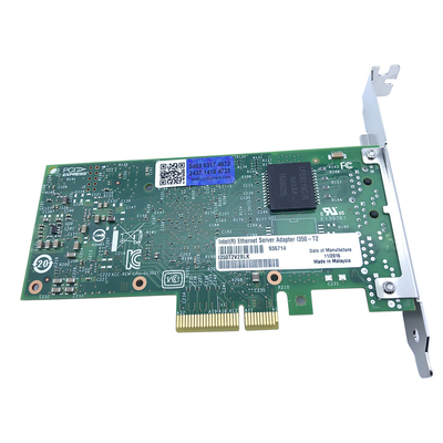 I350-T2 2 placa de rede do adaptador I350 do servidor dos ethernet do porto 1GB SFP+ PCle