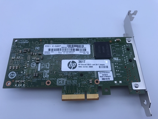Placa de rede portuária do adaptador do servidor dos ethernet 361T de Intel 1Gb Pcie 2