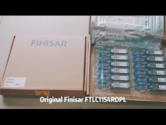 Módulo ótico original do transceptor de Finisar FTLC1154RDPL 10km 100GBASE-LR4 QSFP28